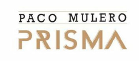 PACO MULERO PRISMA Logo (USPTO, 05/28/2019)