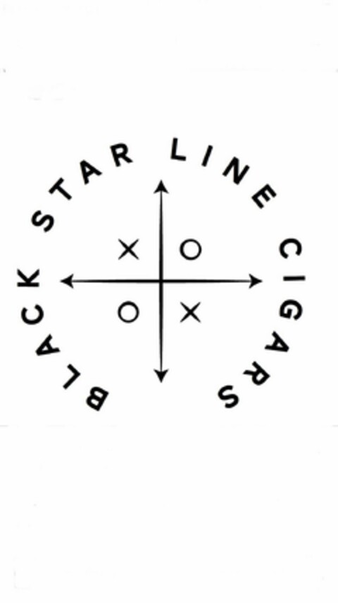 BLACK STAR LINE CIGARS XO OX Logo (USPTO, 25.06.2019)