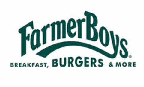 FARMER BOYS BREAKFAST, BURGERS & MORE Logo (USPTO, 24.09.2019)