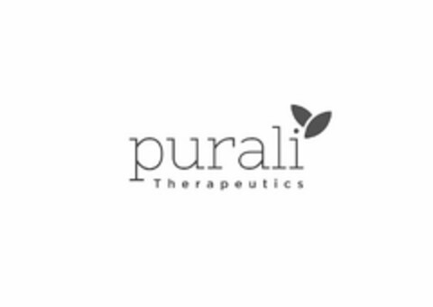 PURALI THERAPEUTICS Logo (USPTO, 15.11.2019)