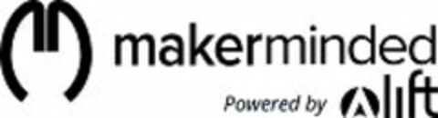 MAKERMINDED POWERED BY LIFT Logo (USPTO, 12/17/2019)