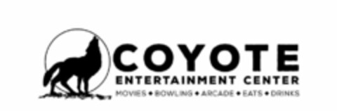 COYOTE ENTERTAINMENT CENTER MOVIES BOWLING ARCADE EATS DRINKS Logo (USPTO, 29.01.2020)