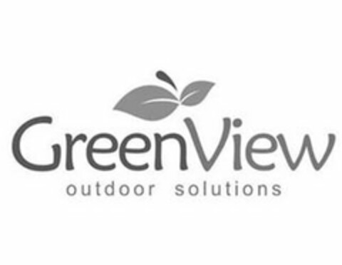 GREENVIEW OUTDOOR SOLUTIONS Logo (USPTO, 17.03.2020)