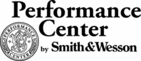 PERFORMANCE CENTER SW PERFORMANCE CENTER BY SMITH & WESSON Logo (USPTO, 24.03.2020)