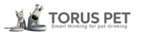 TORUS PET SMART THINKING FOR PET DRINKING Logo (USPTO, 11.05.2020)