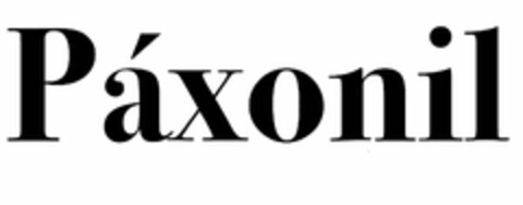 PÁXONIL Logo (USPTO, 17.05.2020)