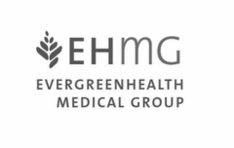 EHMG EVERGREENHEALTH MEDICAL GROUP Logo (USPTO, 07/01/2020)