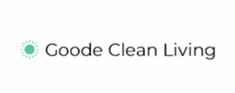 GOODE CLEAN LIVING Logo (USPTO, 07.07.2020)