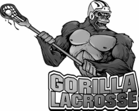 GORILLA LACROSSE Logo (USPTO, 19.03.2009)