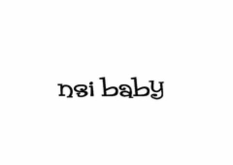 NSI BABY Logo (USPTO, 17.06.2009)