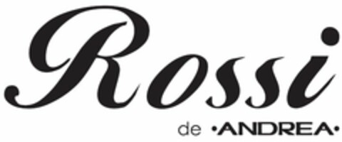 ROSSI DE ·ANDREA· Logo (USPTO, 30.07.2009)