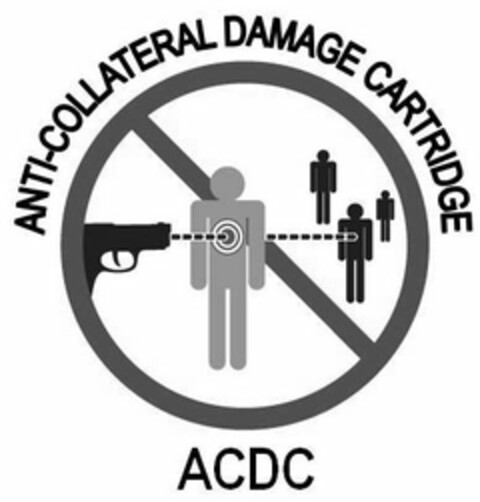 ACDC ANTI-COLLATERAL DAMAGE CARTRIDGE Logo (USPTO, 26.01.2010)