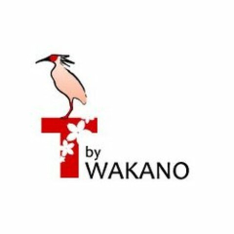 T BY WAKANO Logo (USPTO, 11.02.2010)