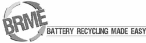 BRME BATTERY RECYCLING MADE EASY Logo (USPTO, 19.02.2010)