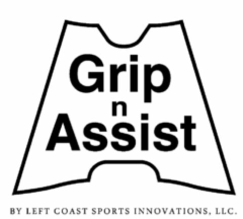 GRIP N ASSIST BY LEFT COAST SPORTS INNOVATIONS, LLC. Logo (USPTO, 31.08.2010)