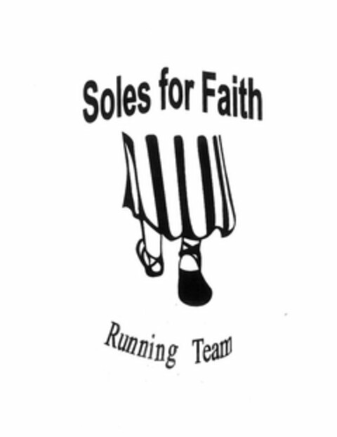 SOLES FOR FAITH RUNNING TEAM Logo (USPTO, 27.09.2010)