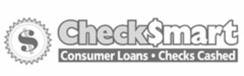 $ CHECK$MART CONSUMER LOANS ? CHECKS CASHED Logo (USPTO, 13.01.2011)