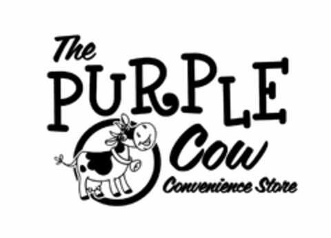 THE PURPLE COW CONVENIENCE STORE Logo (USPTO, 08.03.2011)