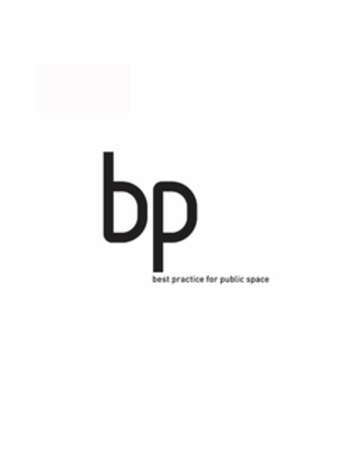 BP BEST PRACTICE FOR PUBLIC SPACE Logo (USPTO, 04/01/2011)