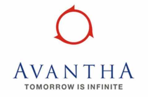 AVANTHA TOMORROW IS INFINITE Logo (USPTO, 08.08.2011)