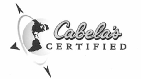 CABELA'S CERTIFIED Logo (USPTO, 29.09.2011)