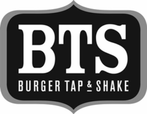 BTS BURGER TAP & SHAKE Logo (USPTO, 16.02.2012)