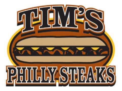 TIM'S PHILLY STEAKS Logo (USPTO, 02/21/2012)