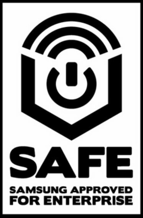 SAFE SAMSUNG APPROVED FOR ENTERPRISE Logo (USPTO, 16.03.2012)