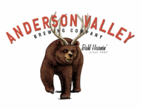 ANDERSON VALLEY BREWING COMPANY BAHL HORNIN' SINCE 1987 Logo (USPTO, 27.03.2012)