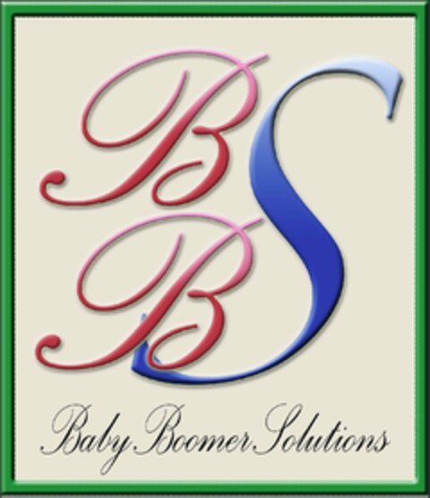 BBS BABY BOOMER SOLUTIONS Logo (USPTO, 05/16/2012)