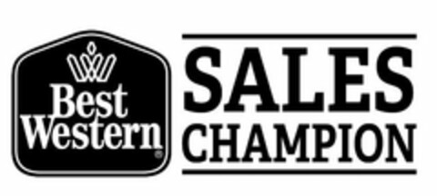 BEST WESTERN SALES CHAMPION Logo (USPTO, 21.06.2012)