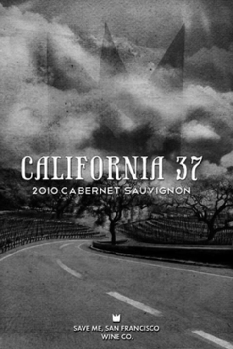 CALIFORNIA 37 2010 CABERNET SAUVIGNON SAVE ME, SAN FRANCISCO WINE CO. Logo (USPTO, 26.02.2013)