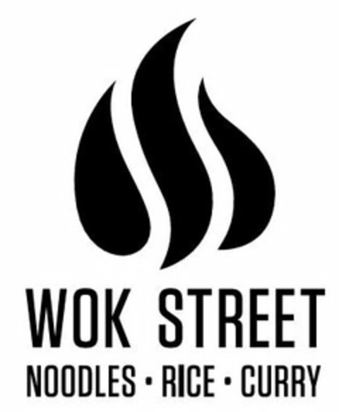 WOK STREET NOODLES ­ RICE ­ CURRY Logo (USPTO, 11.04.2013)