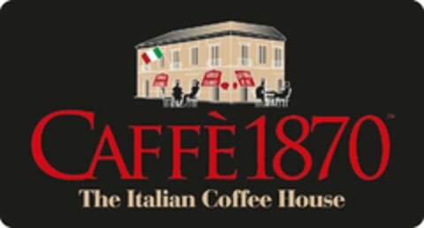 CAFFÈ 1870 THE ITALIAN COFFEE HOUSE Logo (USPTO, 29.07.2013)