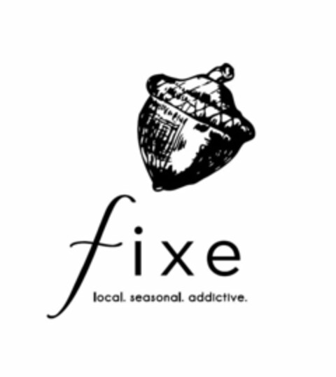 FIXE LOCAL.SEASONAL.ADDICTIVE. Logo (USPTO, 12.09.2013)