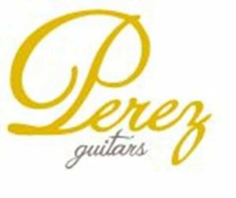 PEREZ GUITARS Logo (USPTO, 01/20/2014)