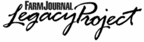 FARM JOURNAL LEGACY PROJECT Logo (USPTO, 08/01/2014)