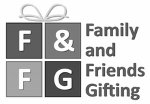 F & F G FAMILY AND FRIENDS GIFTING Logo (USPTO, 09/23/2014)