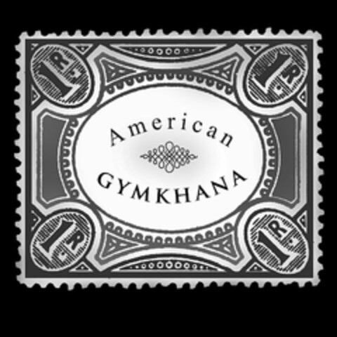 AMERICAN GYMKHANA 1R 1R 1R 1R Logo (USPTO, 10/15/2014)