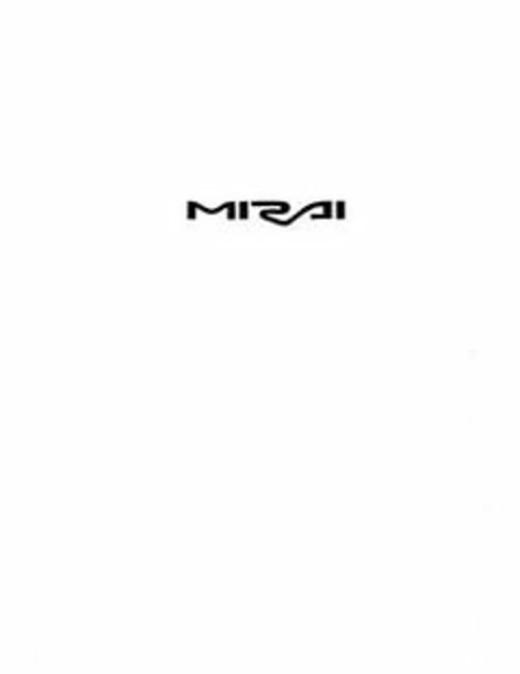 MIRAI Logo (USPTO, 13.11.2014)