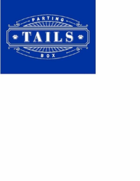 PARTING TAILS BOX Logo (USPTO, 06.03.2015)