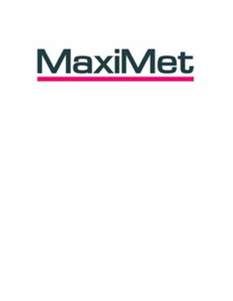 MAXIMET Logo (USPTO, 09.04.2015)