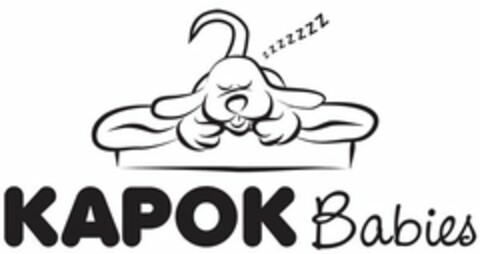 KAPOK BABIES ZZZZZZZ Logo (USPTO, 04/15/2015)