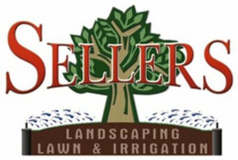 SELLERS LANDSCAPING LAWN & IRRIGATION Logo (USPTO, 05/06/2015)