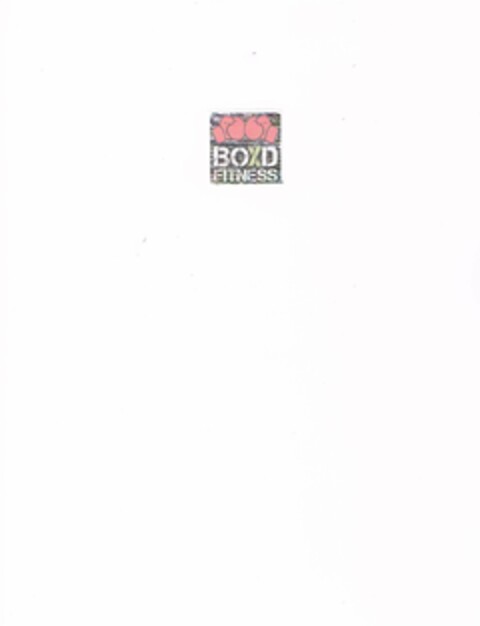 BOXD FITNESS Logo (USPTO, 10/26/2015)