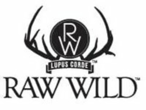 R W LUPUS CORDE RAW WILD Logo (USPTO, 08.03.2016)