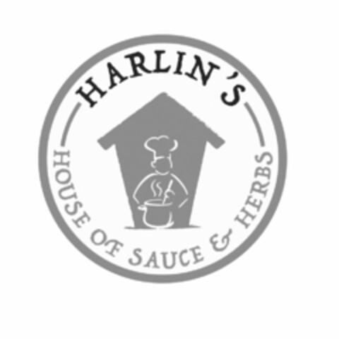 HARLIN'S HOUSE OF SAUCE & HERBS Logo (USPTO, 17.03.2016)