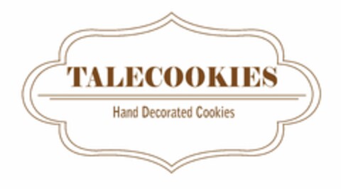 TALECOOKIES HAND DECORATED COOKIES Logo (USPTO, 21.10.2016)