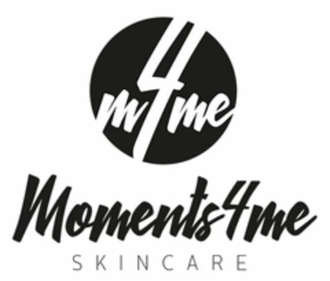 M4ME MOMENTS4ME SKINCARE Logo (USPTO, 05/16/2017)