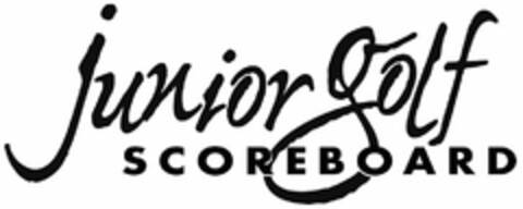 JUNIOR GOLF SCOREBOARD Logo (USPTO, 06.06.2017)
